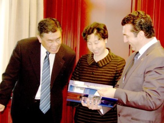 Palaz, vizitat de ambasadorul Republicii Populare Chineze în România